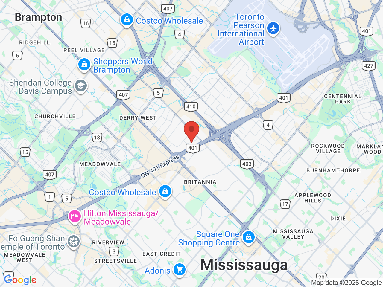 6200 Kenway Drive, Mississauga, ON, L5T 2N3, Canada